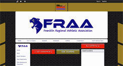 Desktop Screenshot of fraasports.org